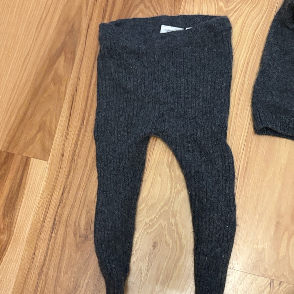 Zara cashmere baby leggings